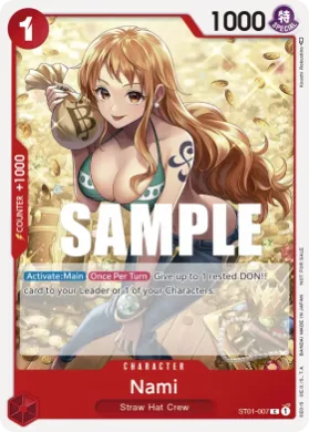 Nami (UP ST01-007) Unnumbered Promos