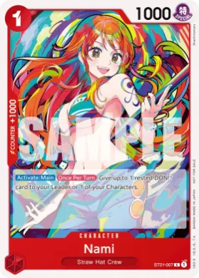 Nami (UP ST01-007) Unnumbered Promos