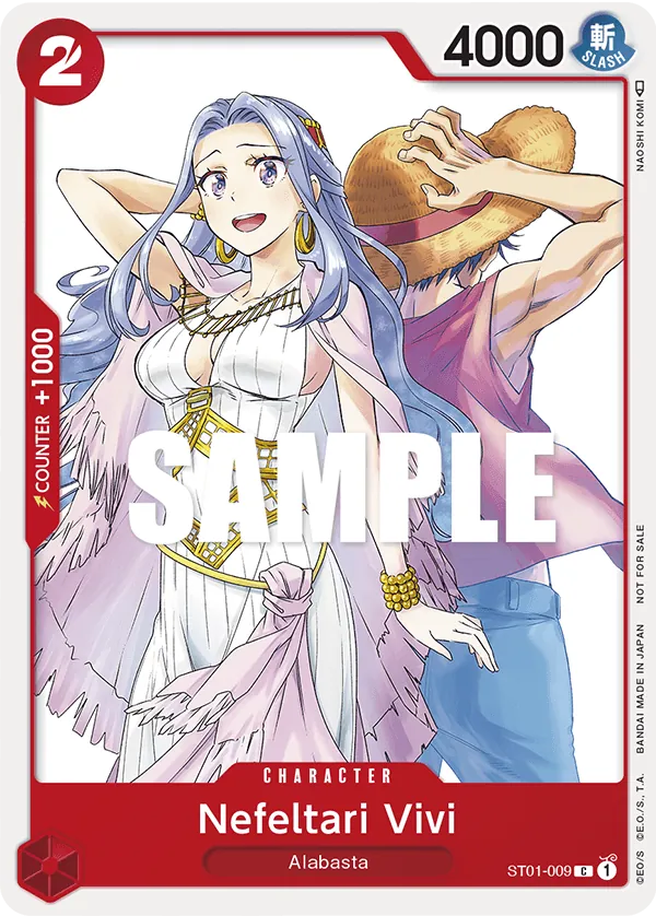 Nefeltari Vivi ST01-009 One Piece card