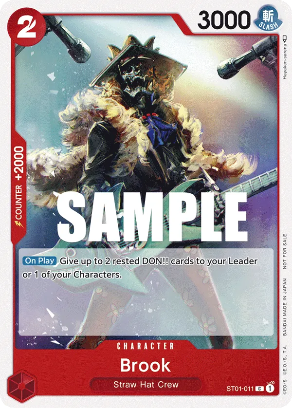 Brook ST01-011 One Piece card
