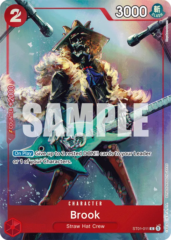 Brook ST01-011 One Piece card