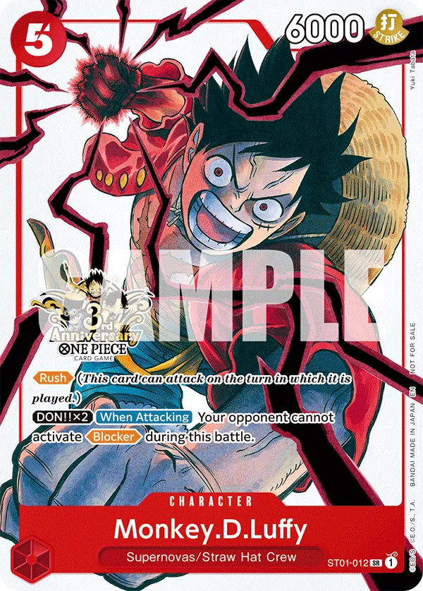 Monkey.D.Luffy ST01-012 One Piece card