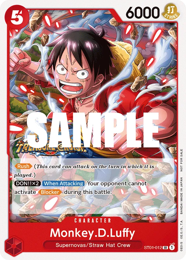 Monkey.D.Luffy ST01-012 One Piece card