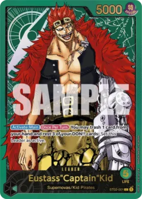 Eustass"Captain"Kid (UP ST02-001) Unnumbered Promos