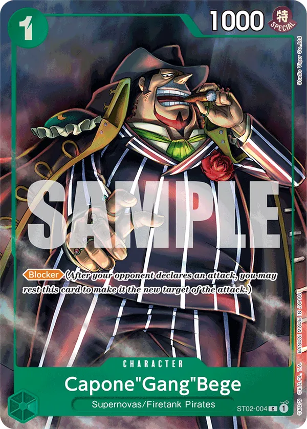 Capone"Gang"Bege ST02-004 One Piece card