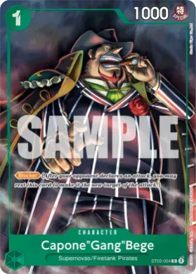 Capone"Gang"Bege (UP ST02-004) Unnumbered Promos