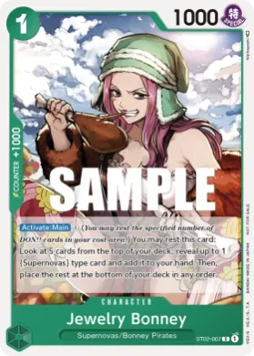 Jewelry Bonney (UP ST02-007) Unnumbered Promos