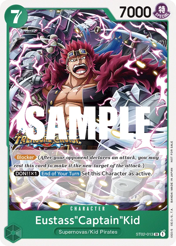 Eustass"Captain"Kid ST02-013 One Piece card