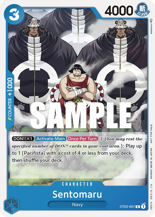 Sentomaru ST03-007 One Piece card