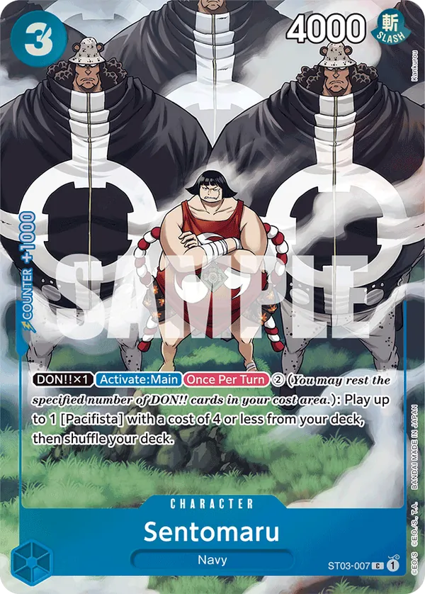 Sentomaru ST03-007 One Piece card