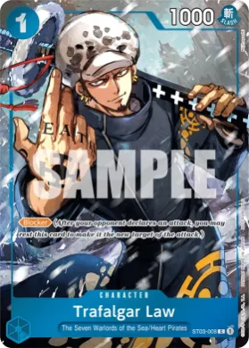 Trafalgar Law (UP ST03-008) Unnumbered Promos