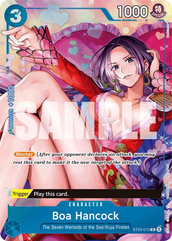 Boa Hancock ST03-013 One Piece card