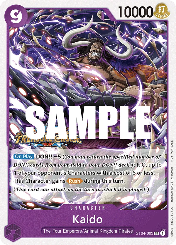 Kaido ST04-003 One Piece card