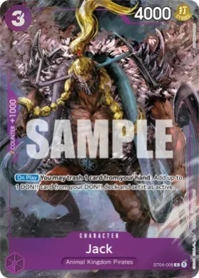 Jack (UP ST04-008) Unnumbered Promos