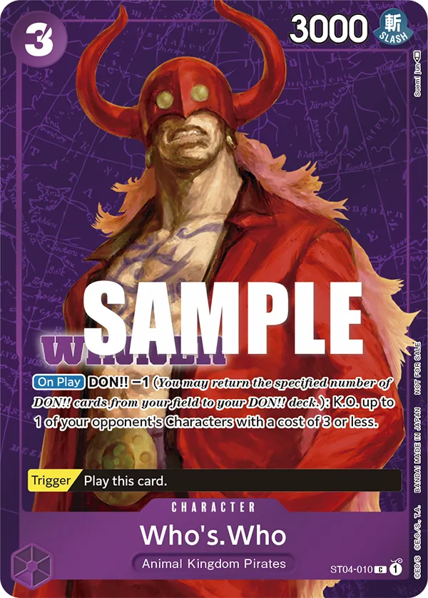 Who's.Who ST04-010 One Piece card