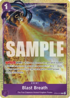 Blast Breath (UP ST04-016) Unnumbered Promos