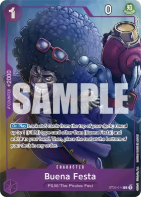 Buena Festa (UP ST05-014) Unnumbered Promos
