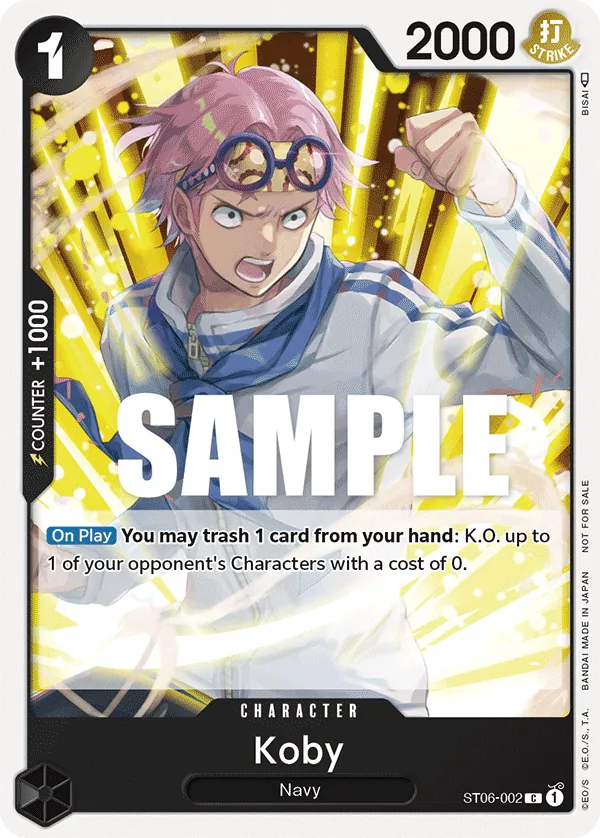 Koby ST06-002 One Piece card
