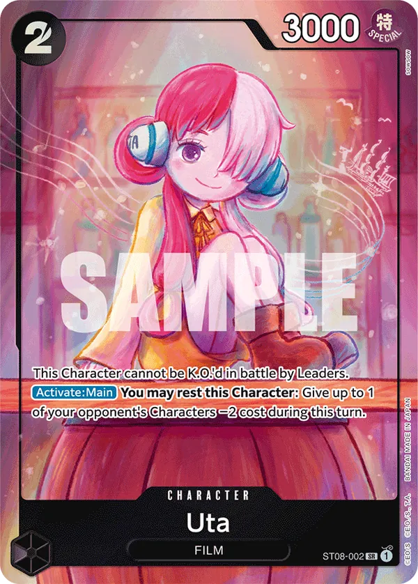 Uta ST08-002 One Piece card