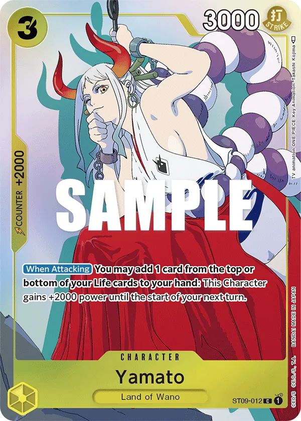 Yamato ST09-012 One Piece card