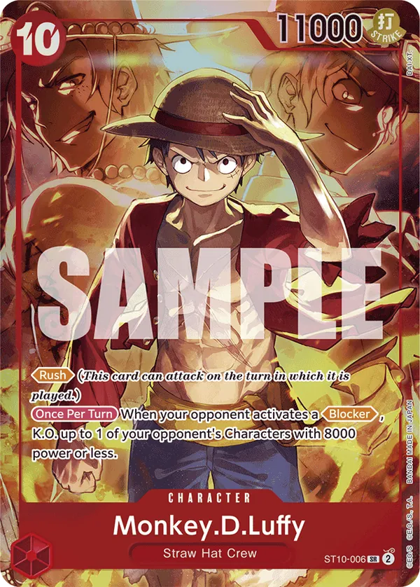 Monkey.D.Luffy ST10-006 One Piece card