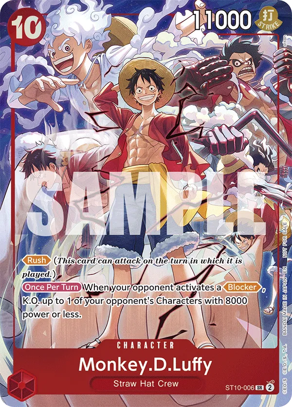 Monkey.D.Luffy ST10-006 One Piece card