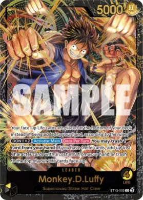 Monkey.D.Luffy (UP ST13-003) Unnumbered Promos