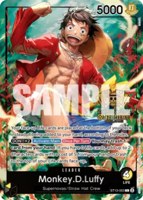 Monkey.D.Luffy (UP ST13-003) Unnumbered Promos