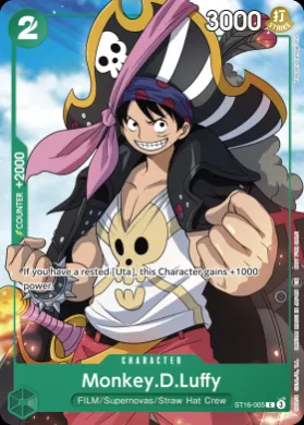 Monkey.D.Luffy (UP ST16-005) Unnumbered Promos