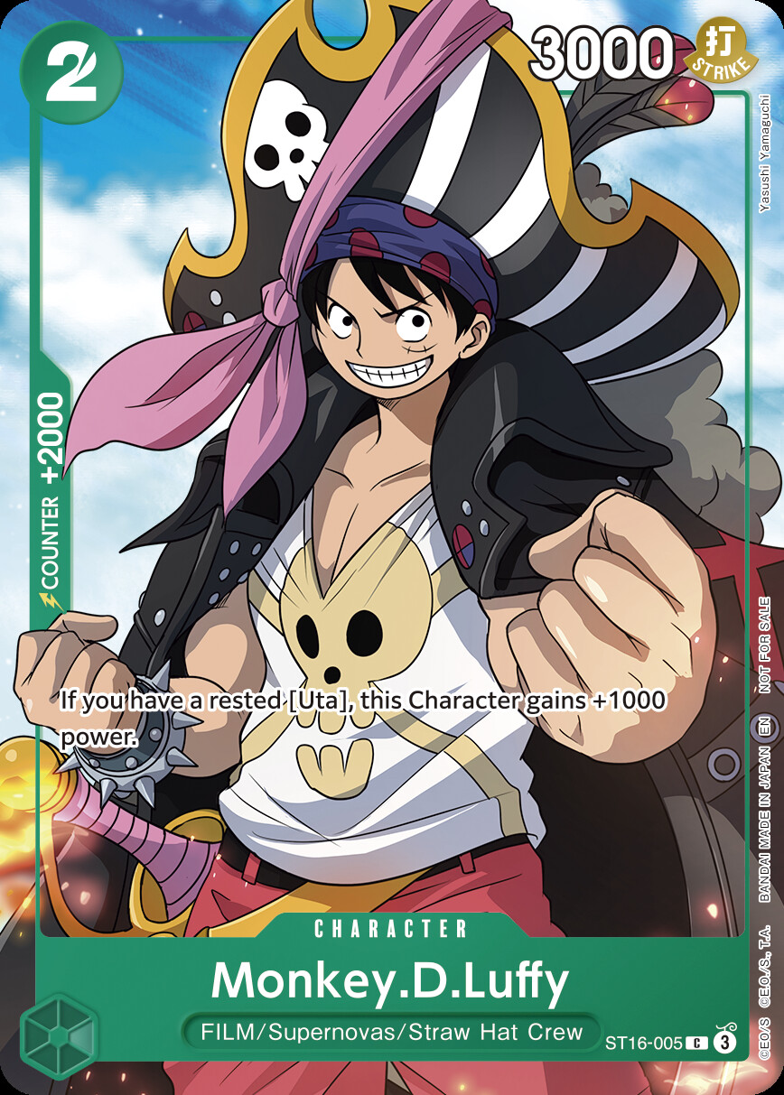 Monkey.D.Luffy ST16-005 One Piece card