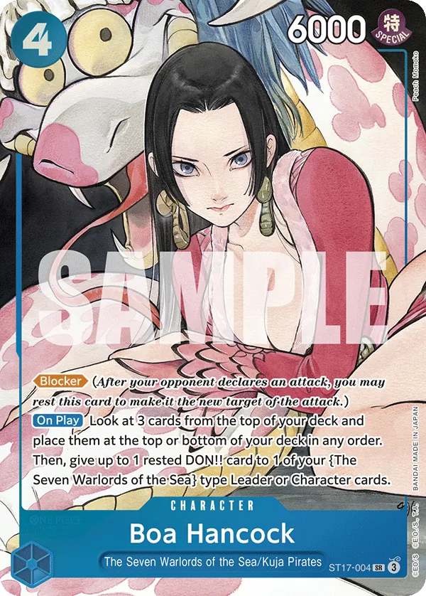 Boa Hancock ST17-004 One Piece card