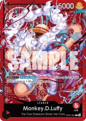 Monkey.D.Luffy (UP ST21-001) Unnumbered Promos