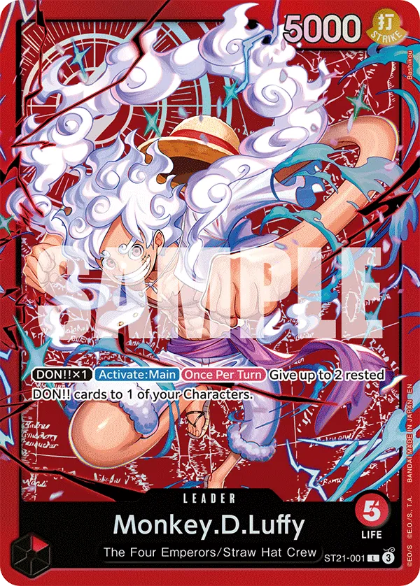 Monkey.D.Luffy ST21-001 One Piece card