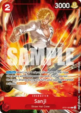 Sanji (UP ST21-003) Unnumbered Promos