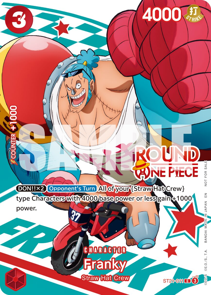 Franky ST21-011 One Piece card