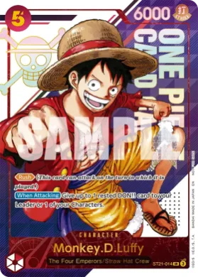 Monkey.D.Luffy (UP ST21-014) Unnumbered Promos