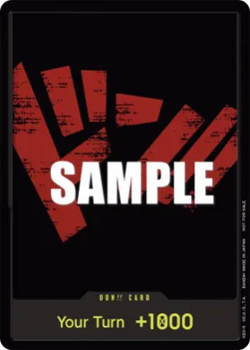 DON!! Card (UP don-don-card) Unnumbered Promos