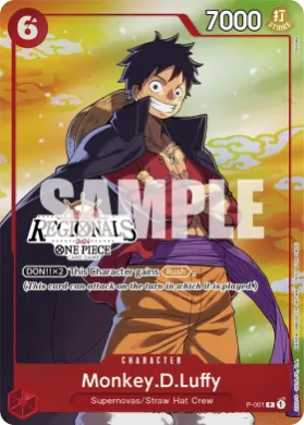 Monkey.D.Luffy (STP P-001) Special Tournament Promos