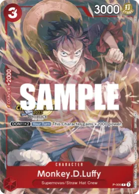 Monkey.D.Luffy (STP P-006) Special Tournament Promos