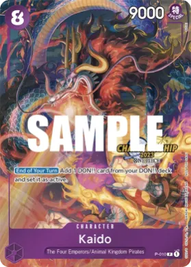Kaido (STP P-010) Special Tournament Promos