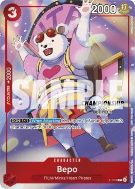 Bepo (STP P-019) Special Tournament Promos
