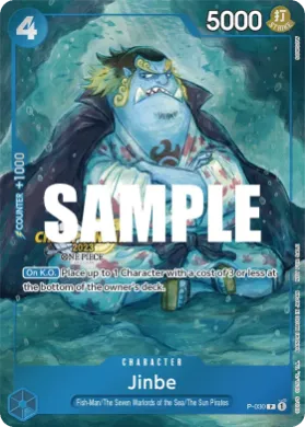 Jinbe (STP P-030) Special Tournament Promos