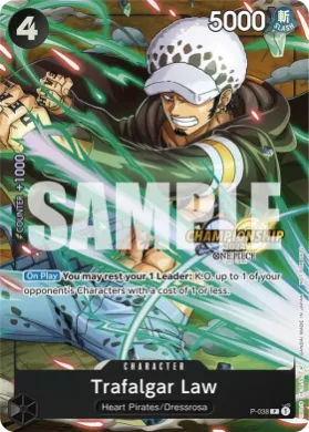 Trafalgar Law (STP P-038) Special Tournament Promos