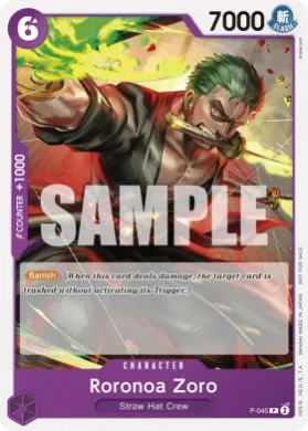Roronoa Zoro (STP P-045) Special Tournament Promos