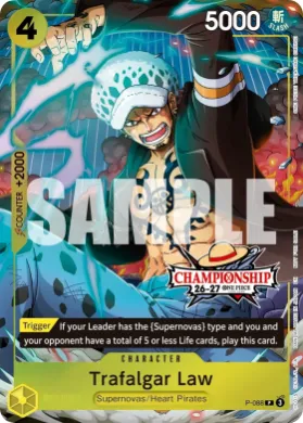 Trafalgar Law (STP P-088) Special Tournament Promos
