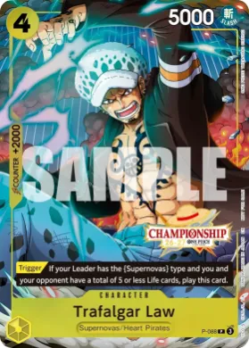 Trafalgar Law (STP P-088) Special Tournament Promos