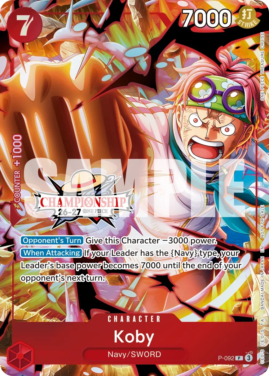 Koby P-092 One Piece card