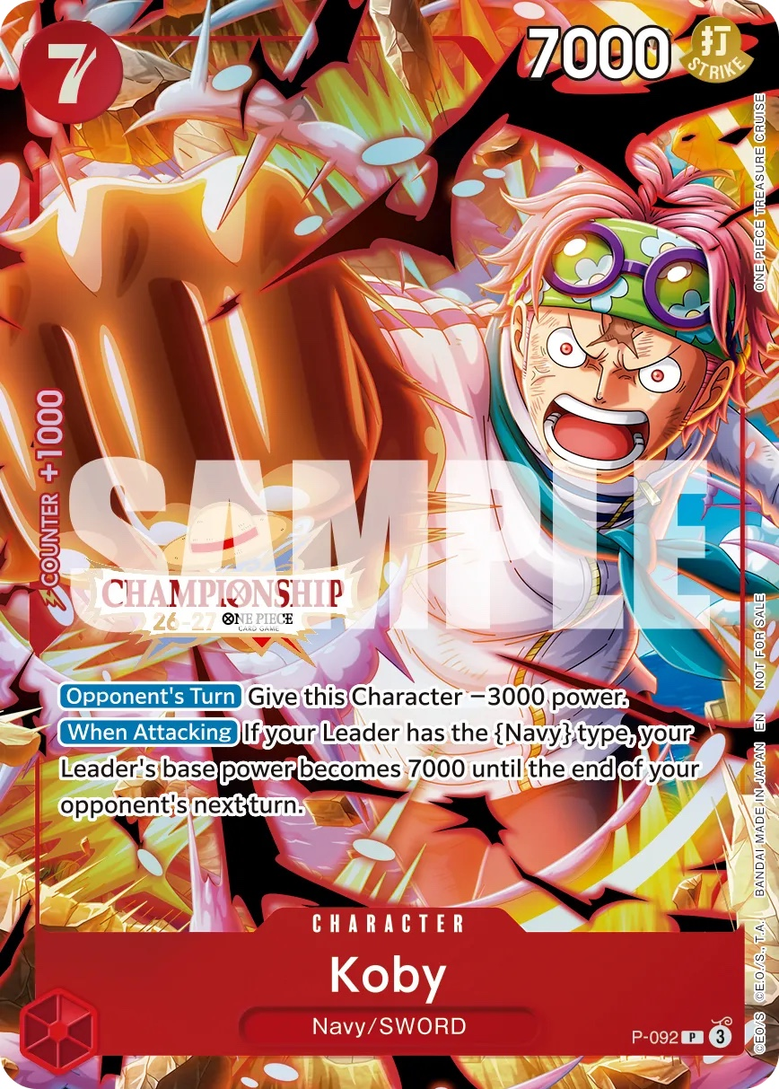 Koby P-092 One Piece card