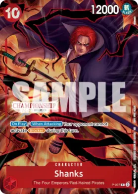 Shanks (STP P-097) Special Tournament Promos