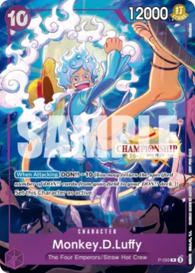 Monkey.D.Luffy (STP P-099) Special Tournament Promos